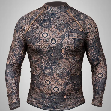 Рашгард «Santa muertos MIL-SPEC» чоловічий